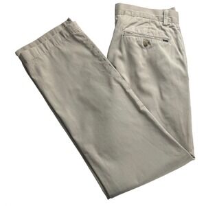 Polo Ralph Lauren Classic Fit Chino Pants Mens 32x32 Tan Khaki Cotton Trousers